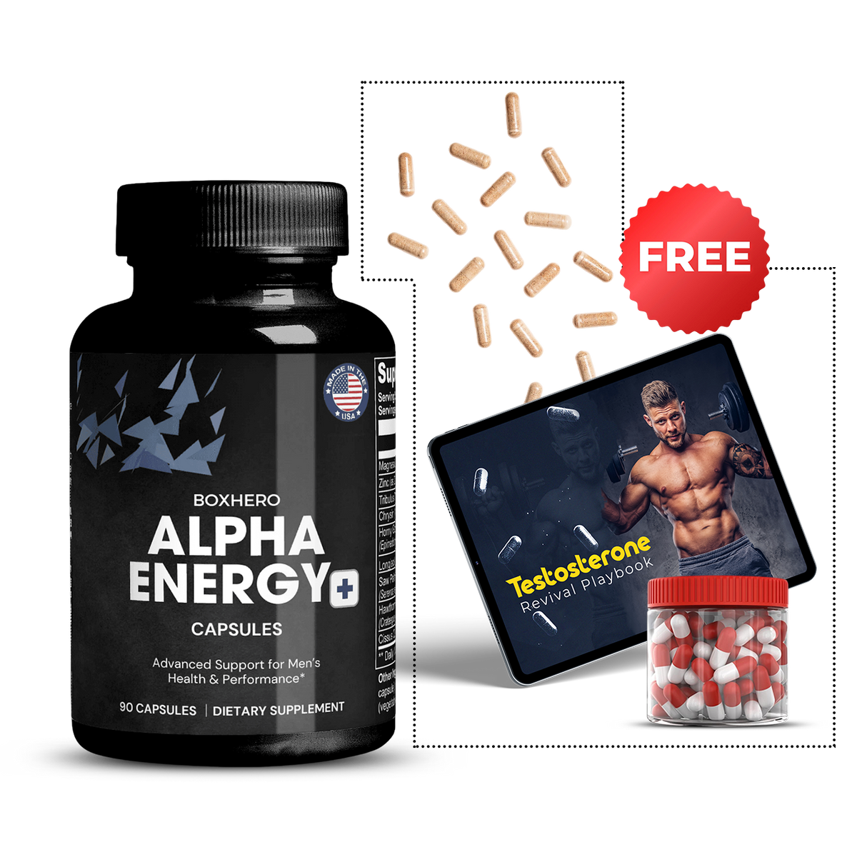 Testohero Alpha Energy 1 Bottle