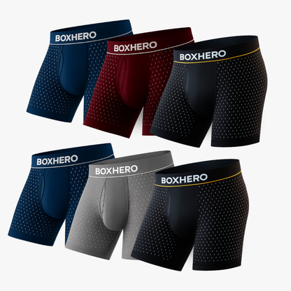 Boxhero 2.0 BAMBOO FIBRE BOXER SHORTS - ALL-DAY COMFORT