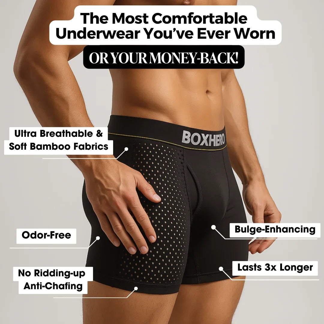 For Men Who Are Done With Cheap Underwear.