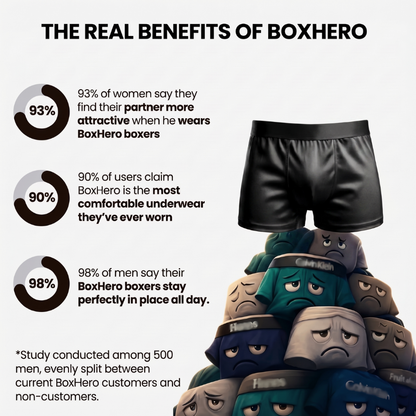 Boxers Reinvented: Boxhero Premium Silk Boxer Shorts