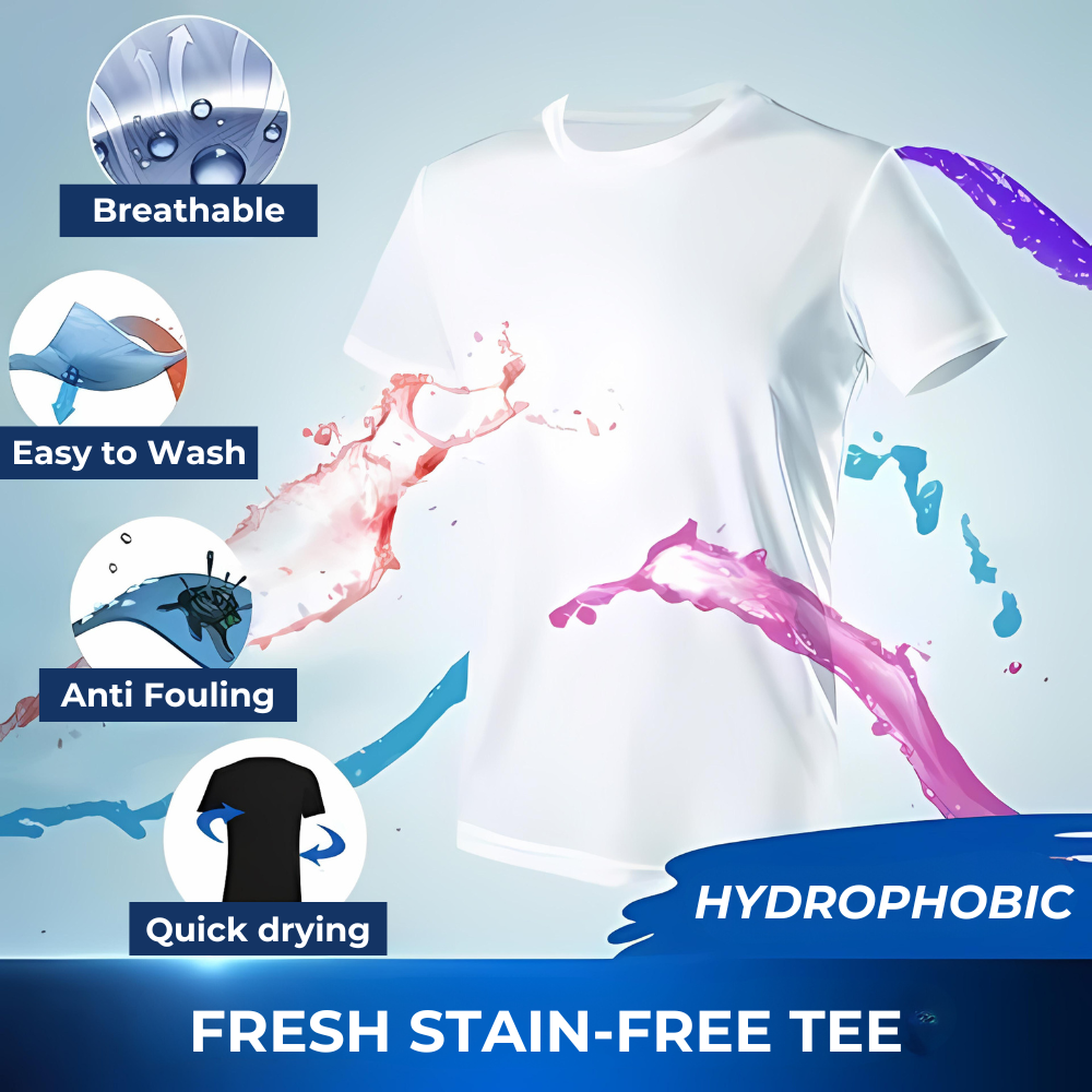 Boxhero FRESH STAIN-FREE TEE - KEEPS YOU COOL AND COMFORTABLE ALL DAY