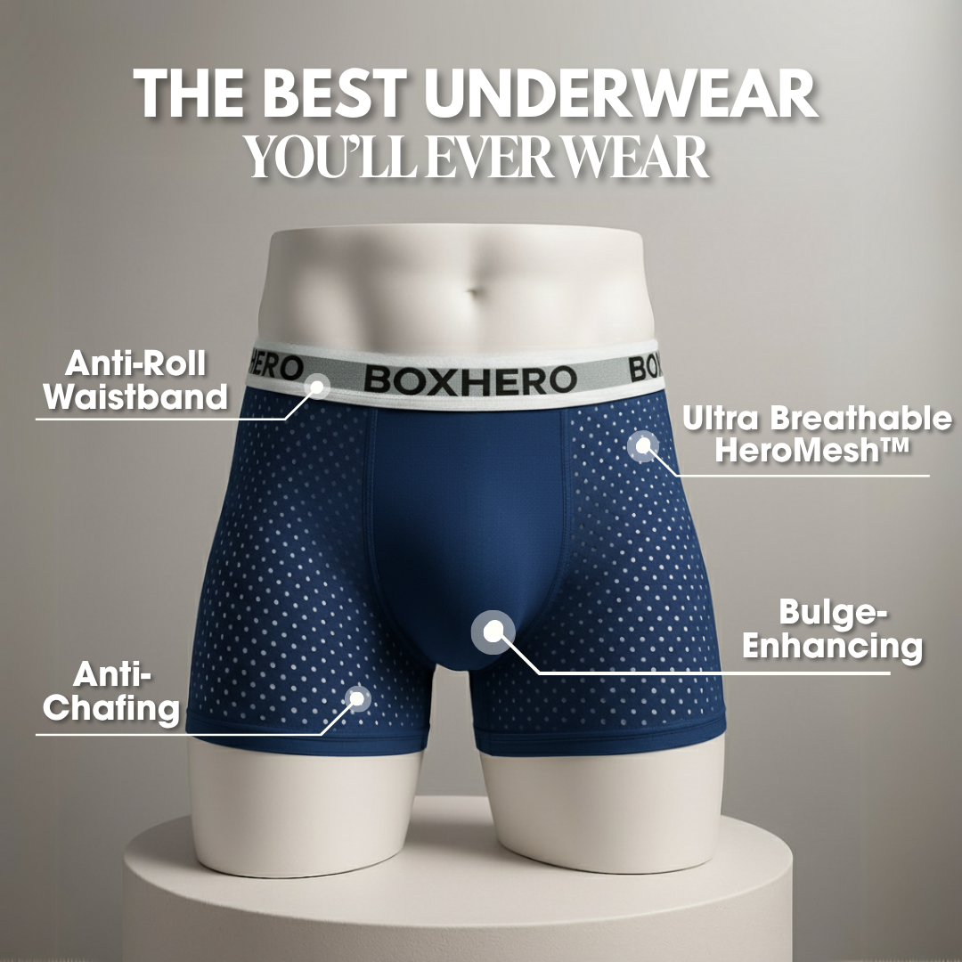 Boxhero 1.0 Nova - Boxers Reinvented: Sustainable Comfort That Moves With You