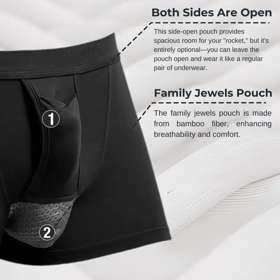 Padded Front Pouch Brief