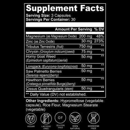 Testohero Alpha Energy 6 Bottles
