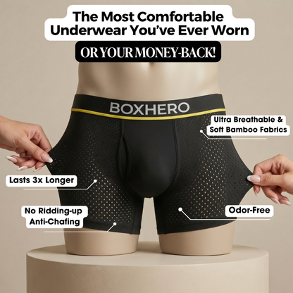 Boxers Reinvented: Sustainable Comfort That Moves With You (NEW)