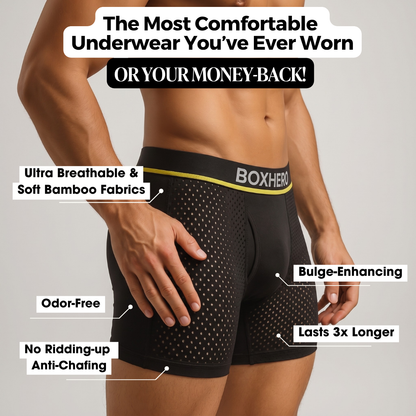 Boxers Reinvented: Sustainable Comfort That Moves With You (NEW)