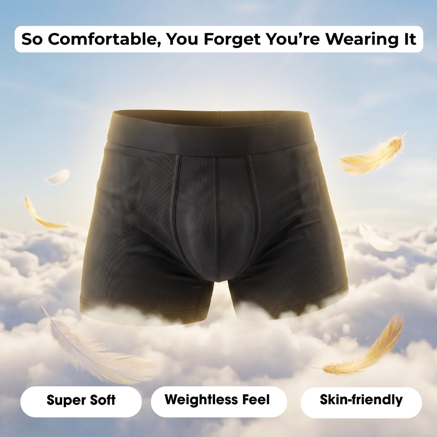Finally — Boxers That Keep You Dry All Day. No Pads. No Diapers. No One Knows.