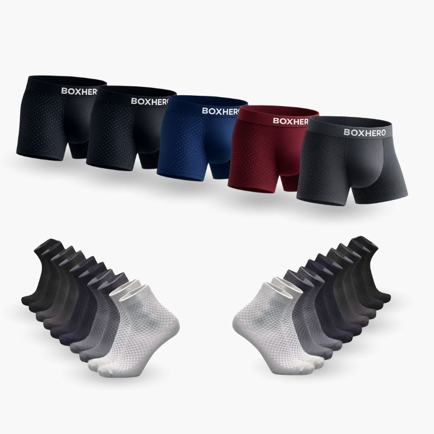 5-PACK Boxers Reinvented: Sustainable Comfort That Moves With You