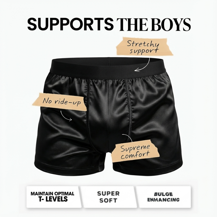 Boxers Reinvented: Boxhero Premium Silk Boxer Shorts
