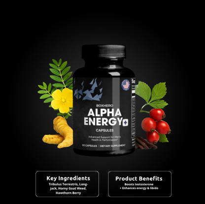 Testohero Alpha Energy 6 Bottles