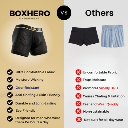 Boxers Reinvented: Sustainable Comfort That Moves With You (NEW)