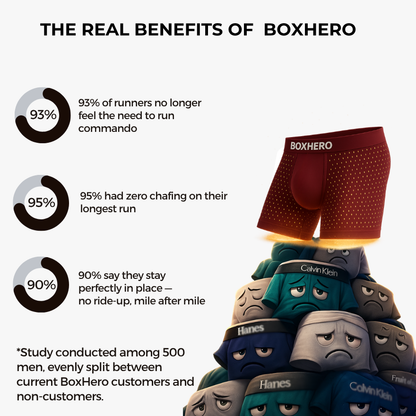 Finally — Running Boxers That Don't Chafe, Ride Up, or Stick to Your Thighs.