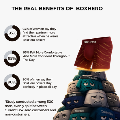 4-Pack Boxhero 2.0 Bamboo Boxers