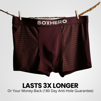3-Pack Black 1.0  - PREMIUM BAMBOO FIBRE BOXER SHORTS
